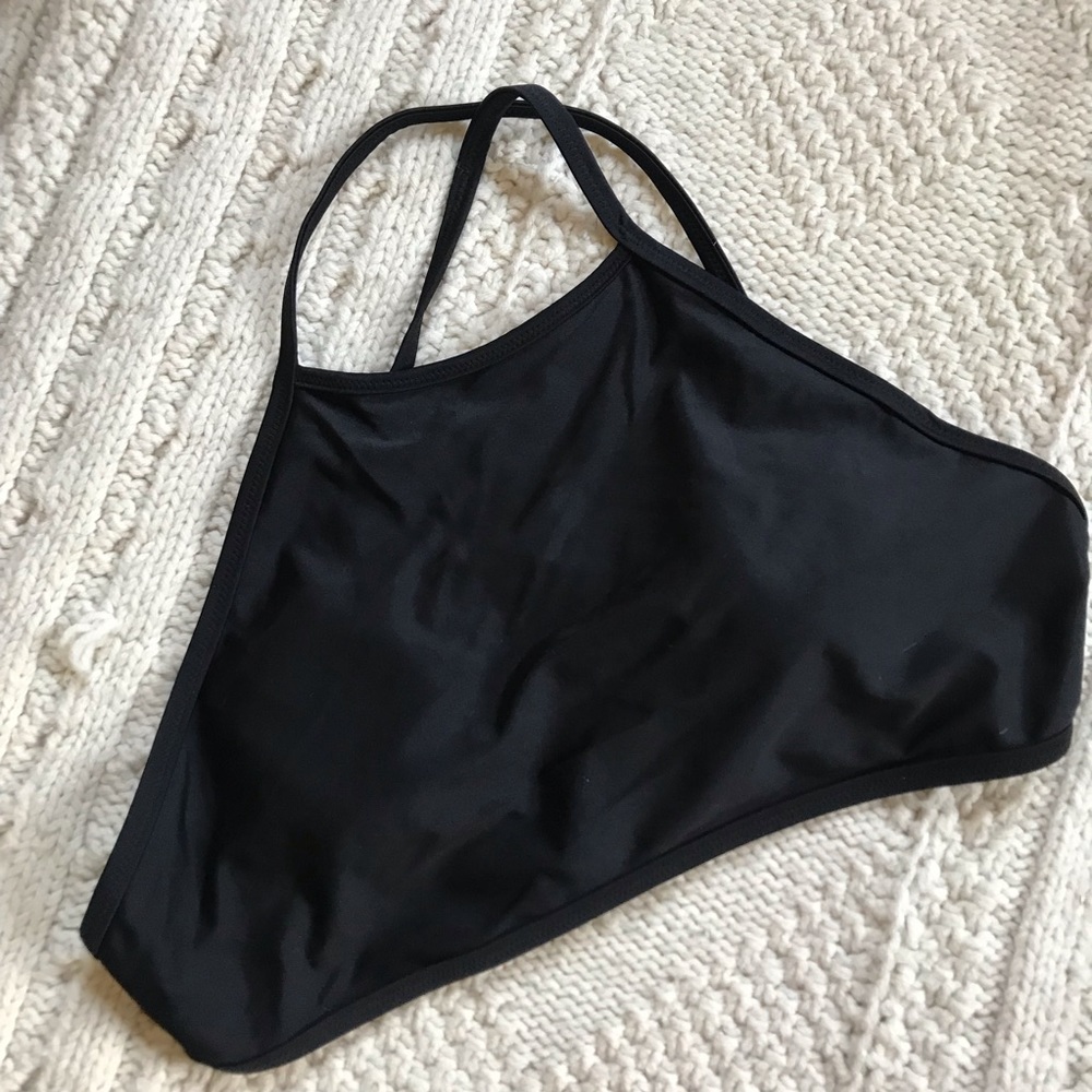 Aerie High Neck Bathing Suit Top